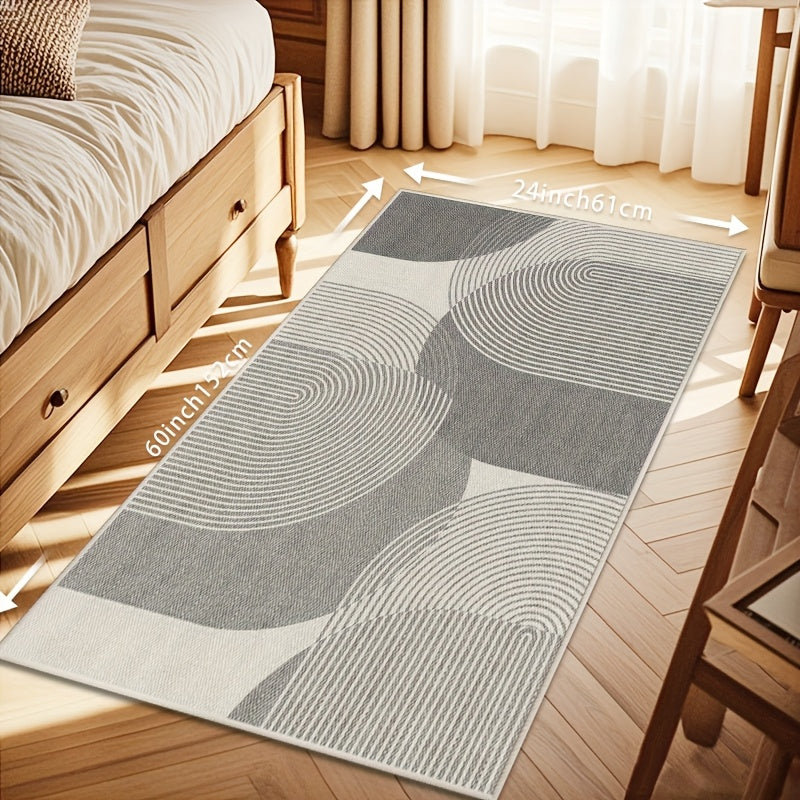 Area Rug That Can Be Machine Washed, Featuring a And Spill-Resistant Surface, Non-Slip Backing, And Properties, Ideal for Living Rooms, Bedrooms, Kitchens, Or Dining Areas. Suitable for Outdoor Patio Decor