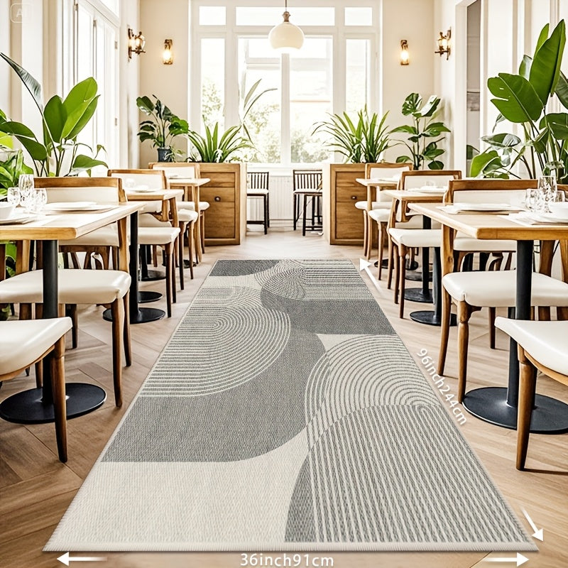 Area Rug That Can Be Machine Washed, Featuring a And Spill-Resistant Surface, Non-Slip Backing, And Properties, Ideal for Living Rooms, Bedrooms, Kitchens, Or Dining Areas. Suitable for Outdoor Patio Decor