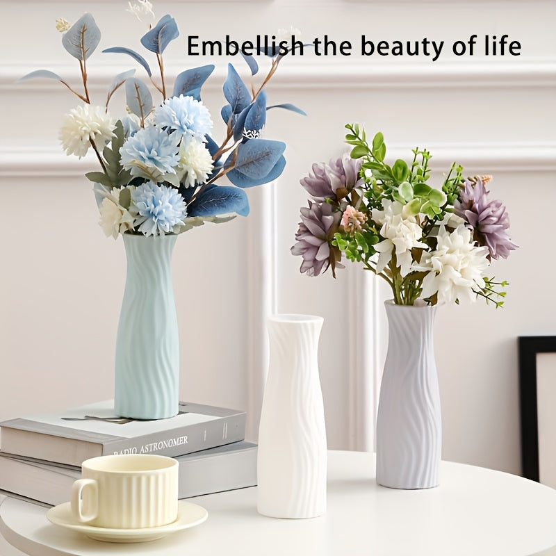 1pc vase for flowers and dry flowers - perfect for living room decoration, desktop display