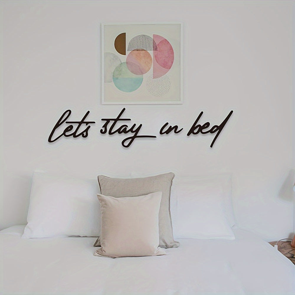 4pc Let's Stay In Bed\