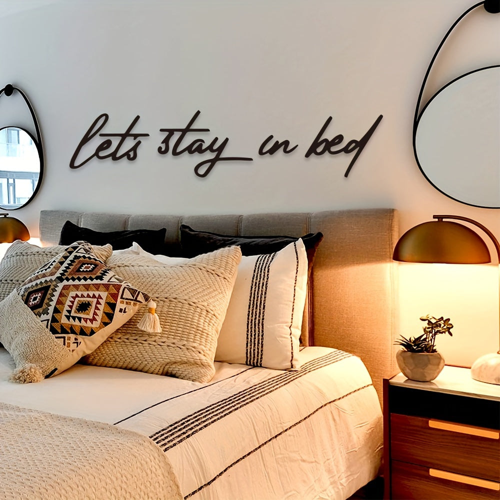 4pc Let's Stay In Bed\