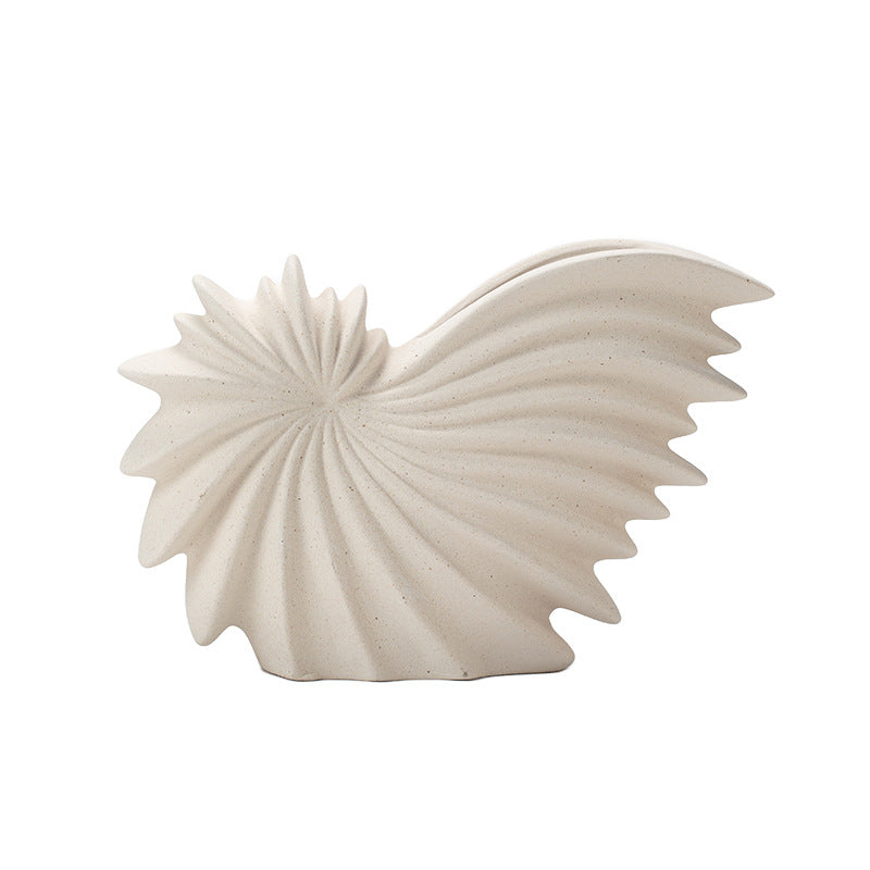 Ceramic Vase Ornament | TV Cabinet Living Room Fresh and Dried Flower Decoration, Nordic Style Decorative Vase